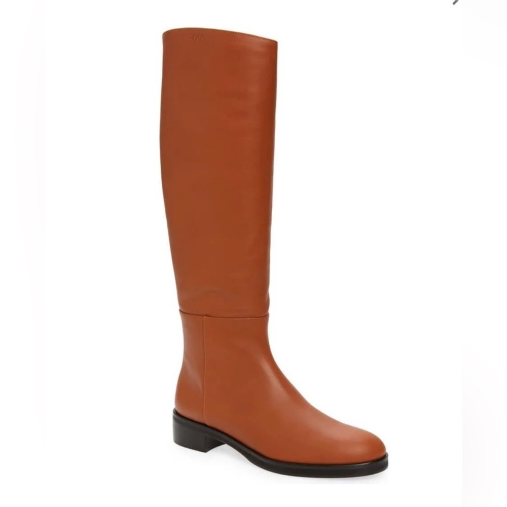 Frame Denim Brown Over the Knee Boots Le Ramsey Boots Knee High Tall Sz 8.5